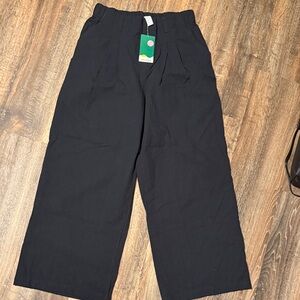 HALARA Women's Black Wide-Leg Pants